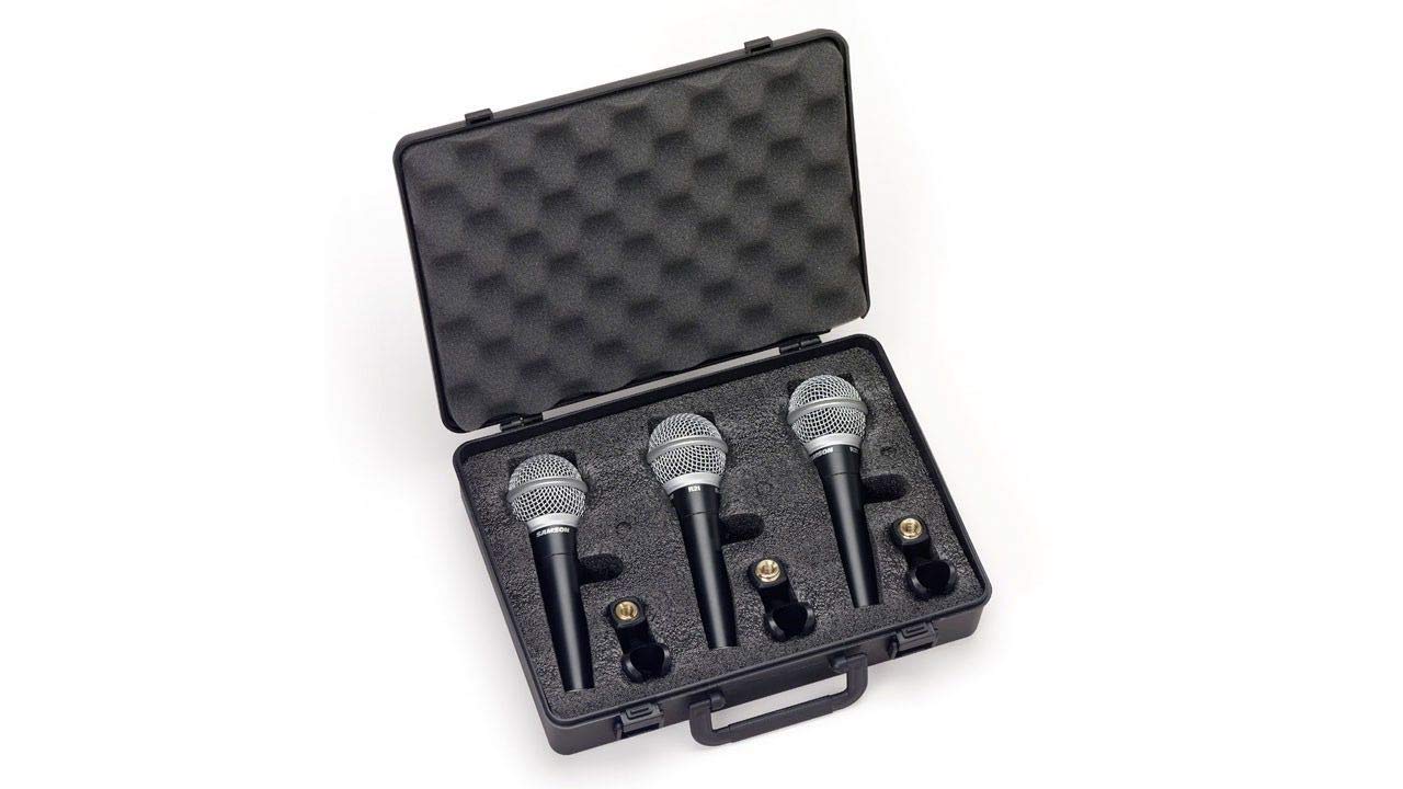 Amazon.com: Samson R21 Dynamic Vocal Microphone - 3-Pack with Case